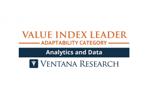 2021年 アナリティクスおよびデータのValue Indexで、Ventana ResearchはYellowfinをValue Index Leaderに選出しました